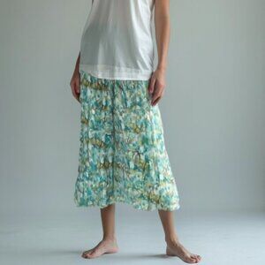 Vintage TanJay 90s Aesthetic Pleated Skirt - Size 12 - Cottagecore Boho❤️